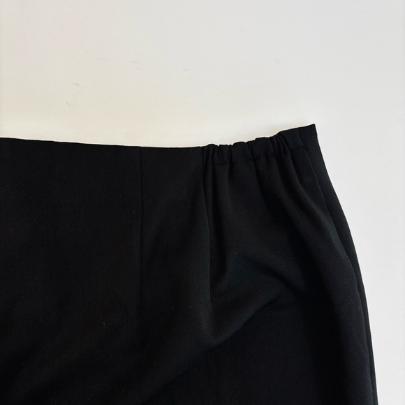 Karen Kane Lifestyle Front Zip Tapered Leg Stretch Trouser Pant Black 22W NWT - Picture 7 of 10